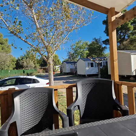 Mobilhome Clim Tele La Falaise 4 Etoiles Campingplatz *