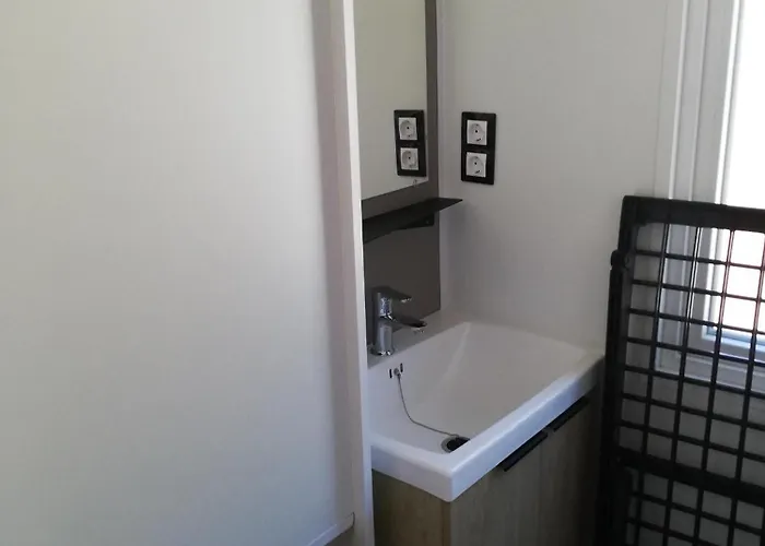 Mobilhome Clim Tele La Falaise 4 Etoiles Campingplads *